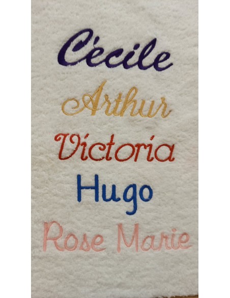 Broderie personnalisée