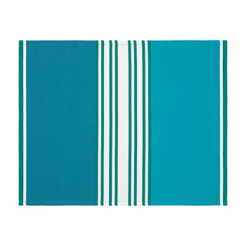 Coated hemmed placemat