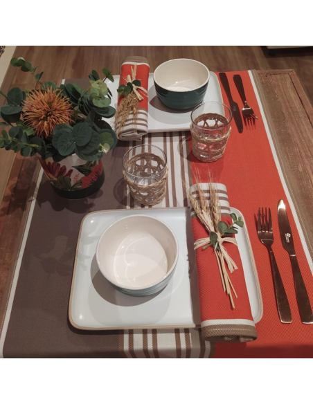 Cotton table runner