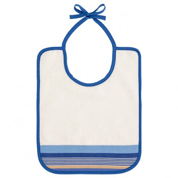 WHITE TERRY BIB