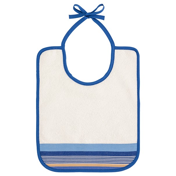 WHITE TERRY BIB