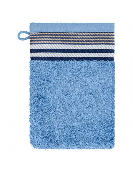 Gant de toilette en éponge