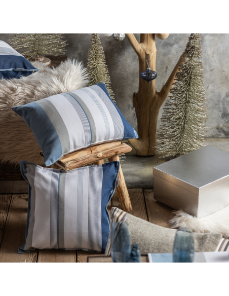 Coussin rectangulaire coton bio Johana Alaska