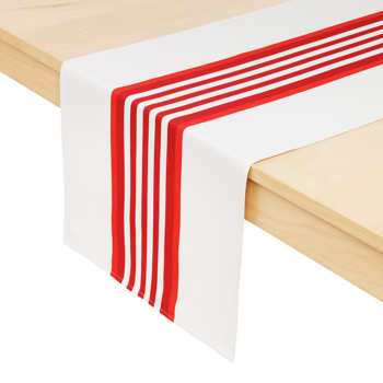 Chemin de table, jeté, Pantxika Rouille, coton bio 2