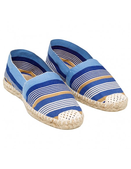 Espadrilles mixtes Elaia bleu