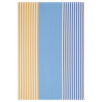 Torchon coton bio Elaia Bleu 2