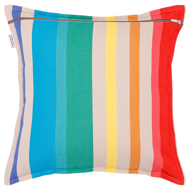 Housse de coussin carré coton bio sergé