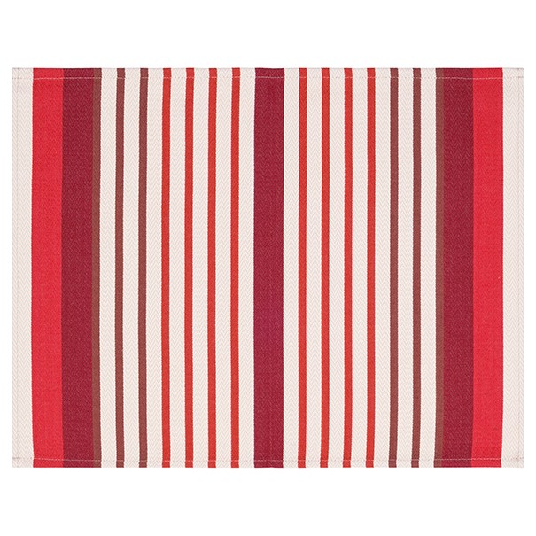 Set de table ourlé coton bio chevron