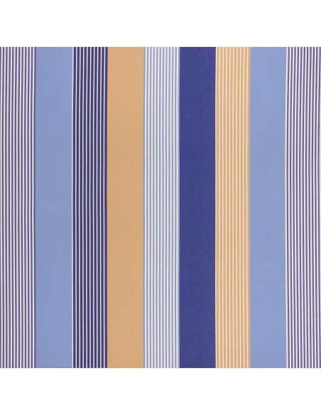 Tissu au mètre grande largeur coton bio Elaia Bleu