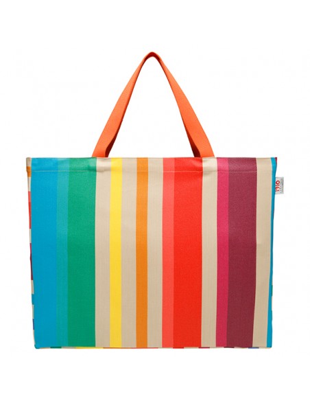 Sac de plage en toile enduite Argia