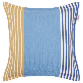 Housse de coussin 40*40cm Elaia bleu, coton bio