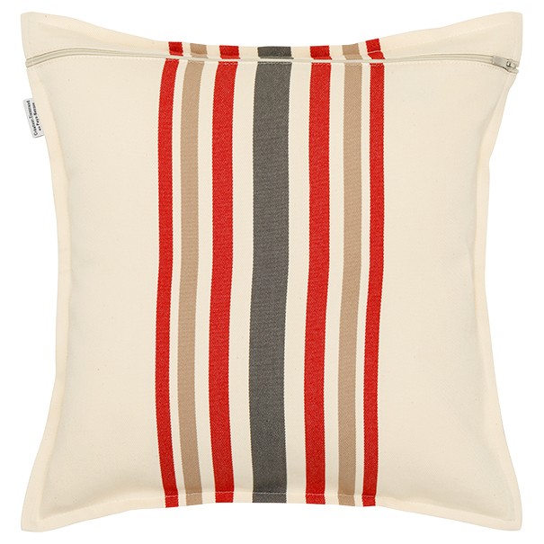 Organic cotton twill square cushion cover