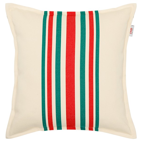 Organic cotton twill square cushion cover