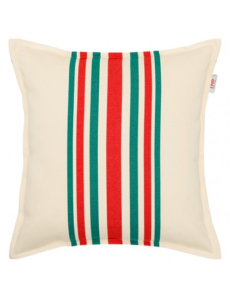 Organic cotton twill square cushion cover