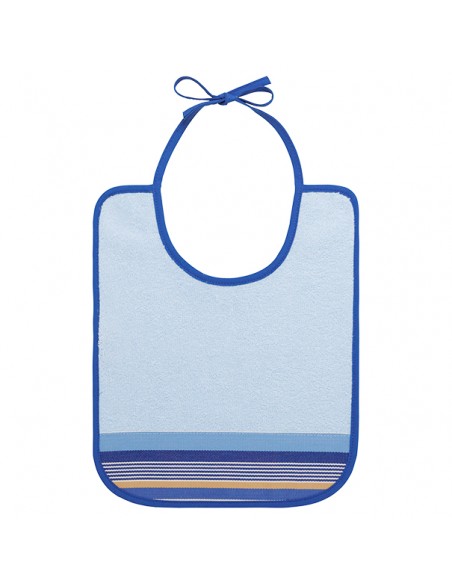 BLUE TERRY BIB