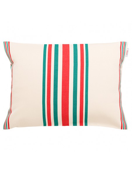 Housse/coussin Mante Rouge/Vert, 35*50cm