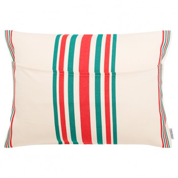 Housse/coussin Mante Rouge/Vert, 35*50cm 2