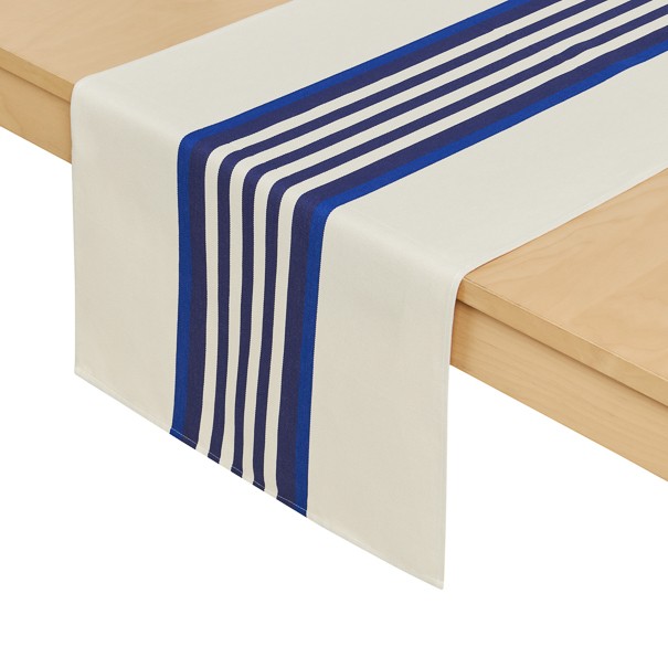 Chemin de table ou jeté de table en coton bio, Pantxika Béarn