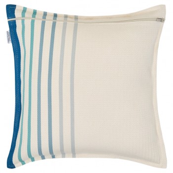 Cushion cover square cotton Xana Bleu 2