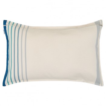 Cushion cover rectangular cotton, Xana Bleu 2