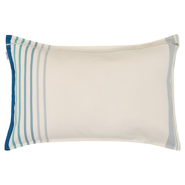 Housse de coussin rectangulaire coton bio chevron