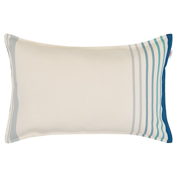 Cushion cover rectangular cotton, Xana Bleu