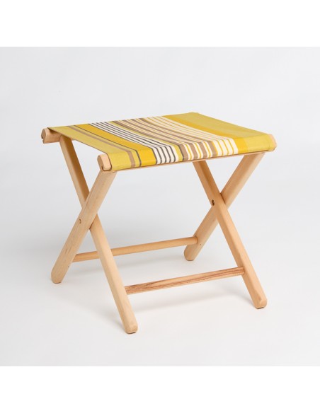 Made canvas outdoor footrest