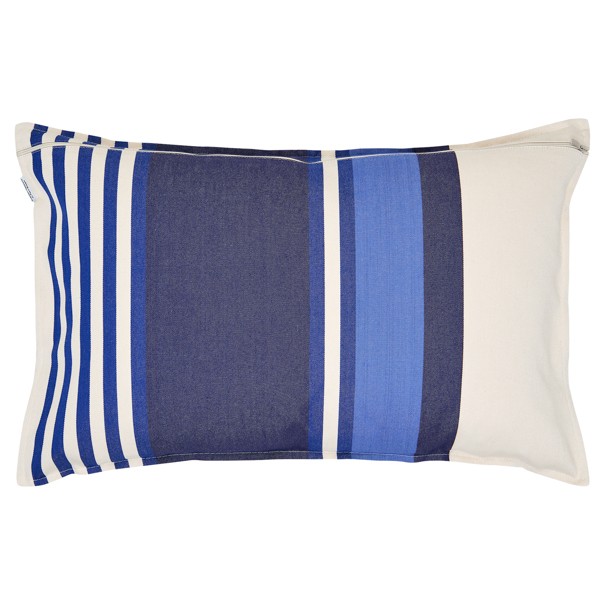Housse de coussin rectangulaire coton bio sergé