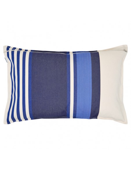 Housse de coussin rectangulaire coton bio sergé