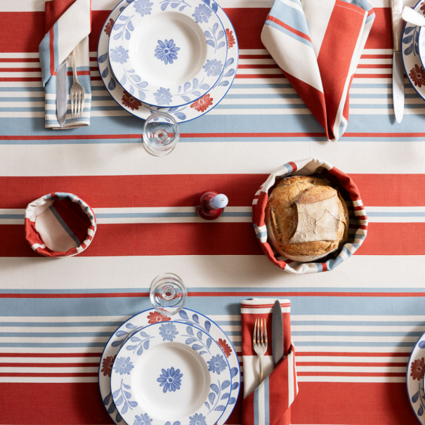 Coated tablecloth