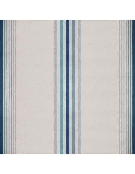 Toile grande largeur coton bio Xana Bleu