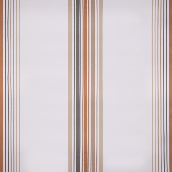 Tissu au mètre garnde largeur, coton bio, Xana Noix