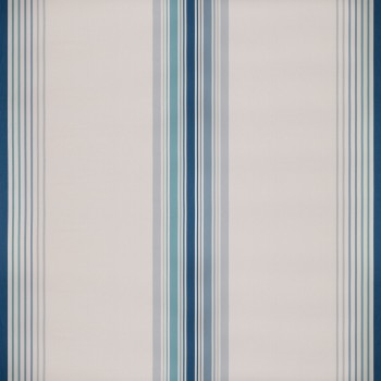 Toile enduite pour nappe, Xana Bleu