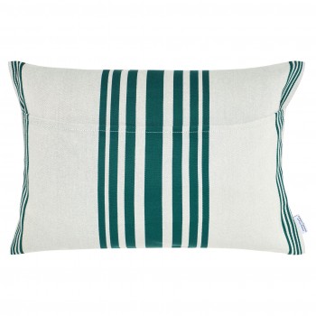 Cushion rectangular cotton Marra Vert 2