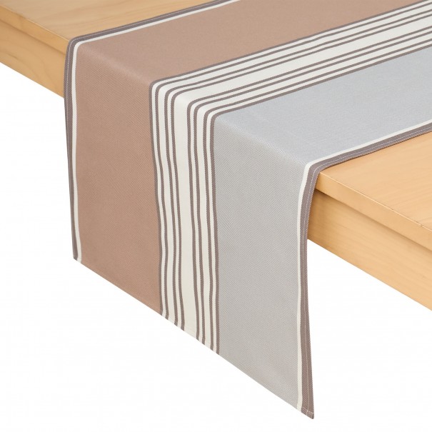 Chemin de table coton bio Eneko Etain