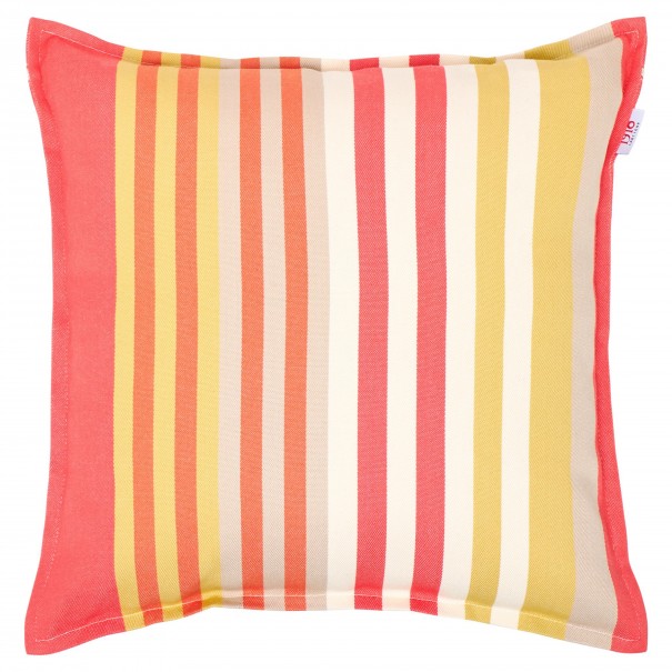 Cushion cover square cotton Iluna Corail