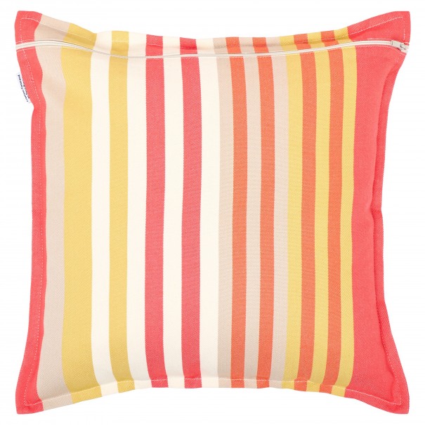 Cushion cover square cotton Iluna Corail