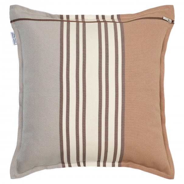 Housse de coussin carré coton bio sergé