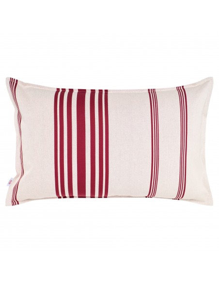 Housse de coussin rectangulaire coton bio Marra Raisin