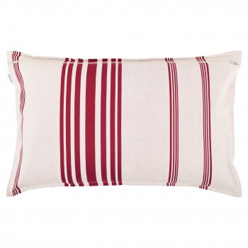 Housse de coussin rectangulaire coton bio Marra Raisin 2