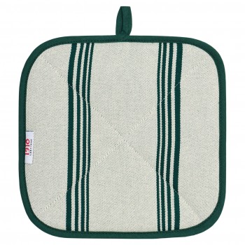 Cotton square potholder Marra Vert 2