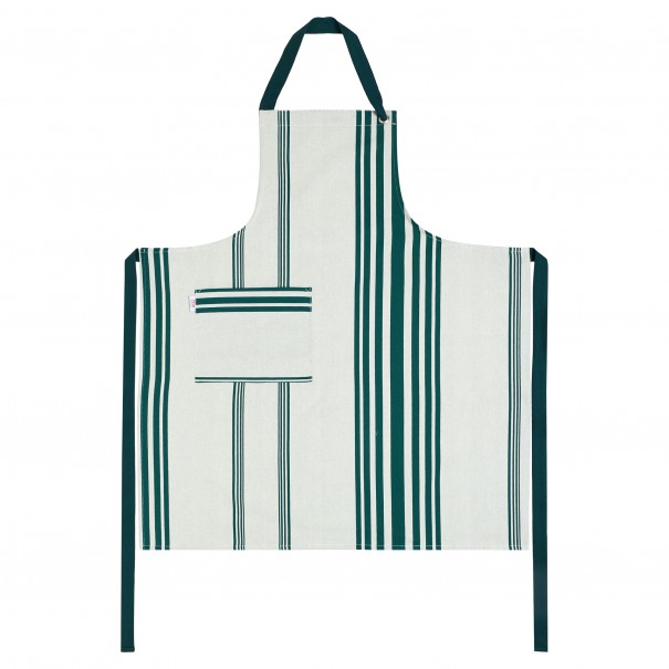 Tablier ajustable coton bio Marra vert