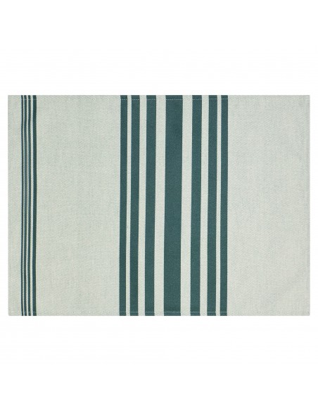 Set de table ourlé enduit Marra Vert
