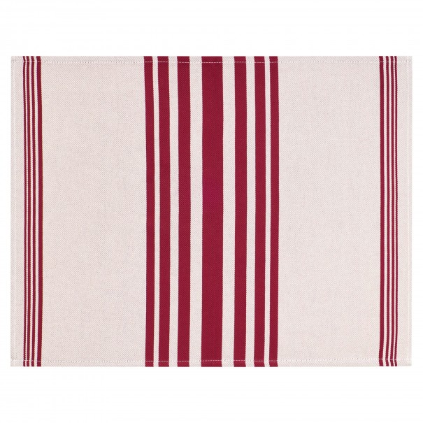 Set de table ourlé coton bio sergé