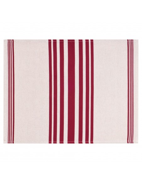 Set de table ourlé coton bio sergé