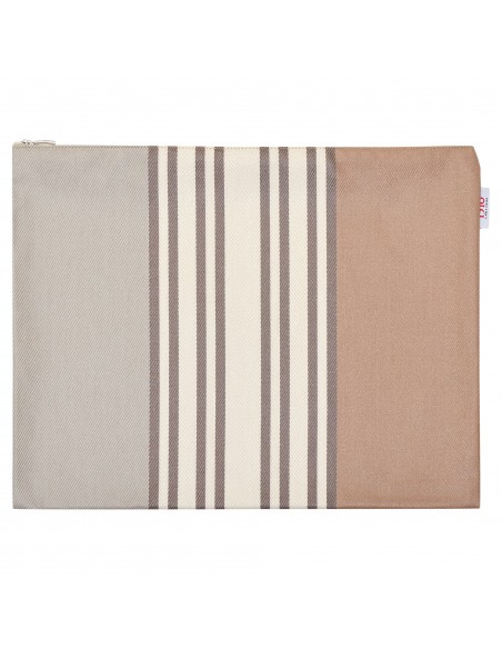 Coated flat pouch