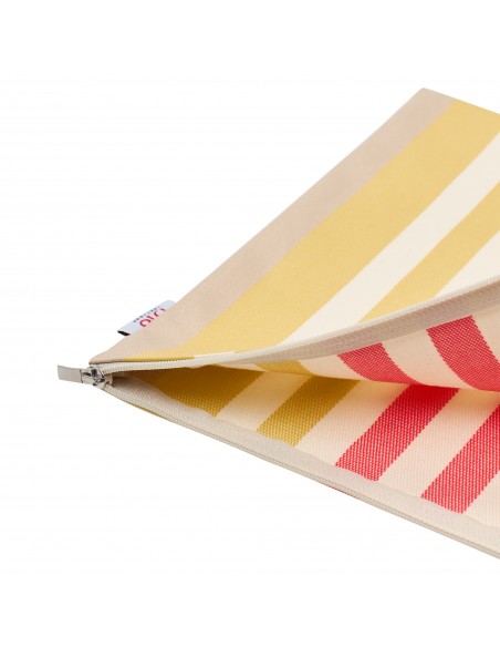 Pochette plate enduite