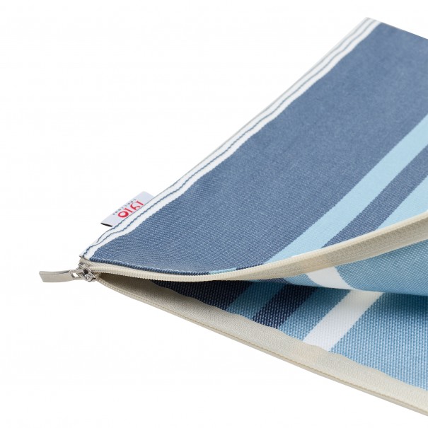 Coated flat pouch