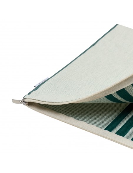 Coated flat pouch