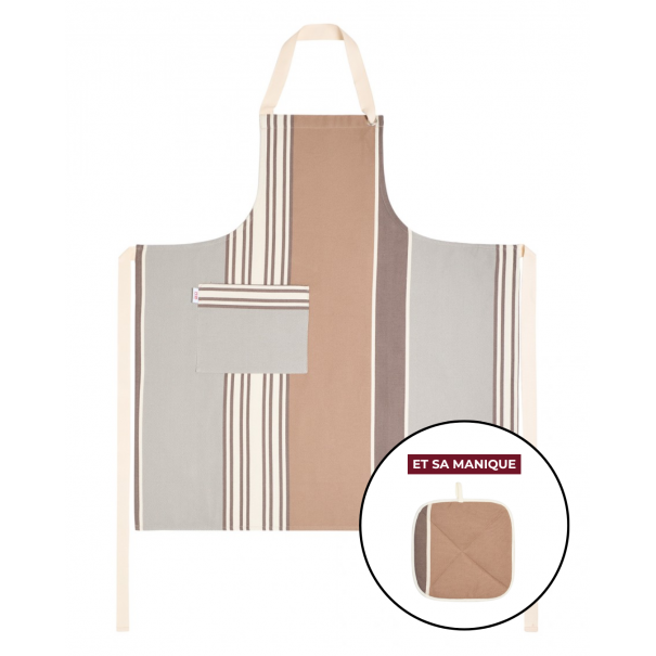 Conjunto de Delantal y Manopla a Juego